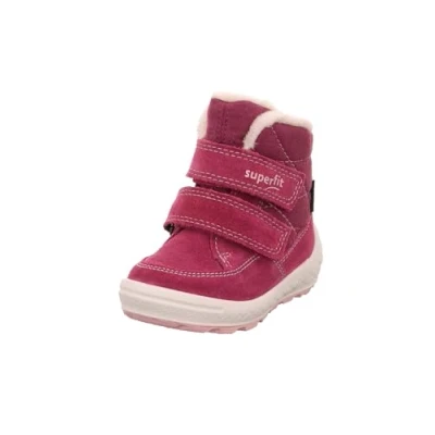 Afbeelding van Superfit Groovy 2.0 Snowboots voor kinderen, Maat: 23, Rot/rosa Leer en textiel