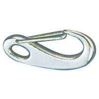 Afbeelding van Klephaak met oog, 50 100mm, RVS Lengte buitenzijde 100mm