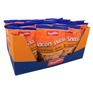 Afbeelding van Bacon Snacks 125 gram Doos 20 stuks