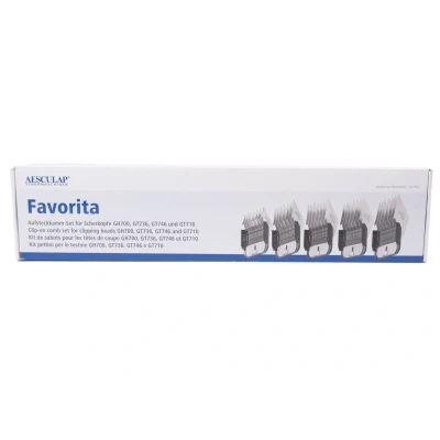 Afbeelding van Aesculap Opzetkammenset GT170 Favorita 5 stuks