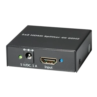 Afbeelding van Maxtrack CS 25 2 L HDMI splitter 3840 x 2160 Pixel Zwart
