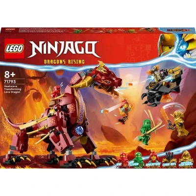 Afbeelding van Lego Ninjago 71793 Heatwave Transformerende Draak 1 stuk