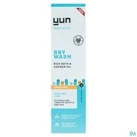 Afbeelding van YUN BBY NOURISHING Bad &amp; doucheolie microbioomveilige babyverzorging 200 ml
