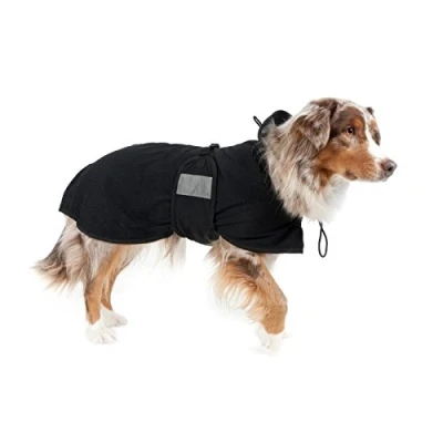 Afbeelding van Back on Track Honden Meshdeken Teckel Zwart M, 45cm