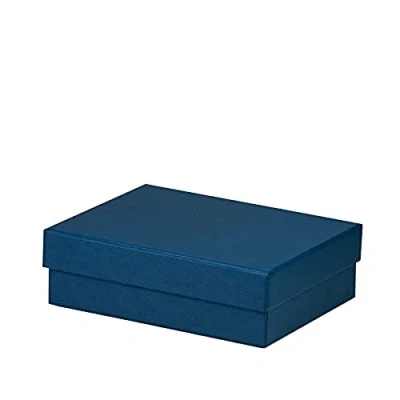 Afbeelding van Rössler 13401453905 Boxline Kartage rechthoekig, 140 x 190 60 mm, Navy, 1 stuk
