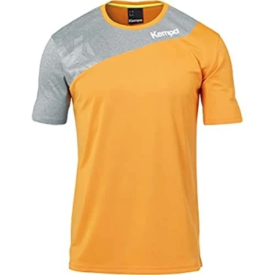 Afbeelding van Kempa Core 2.0 Shirt Kind Hoop Groen Donker Grijs Melange Maat 140