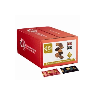 Afbeelding van Koekjes Elite Special Dutch chocolate stroopwafelmix 120 stuks