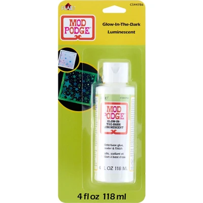 Afbeelding van Mod Podge Glow in the Dark Lijm vernis en sealer één 118 ml