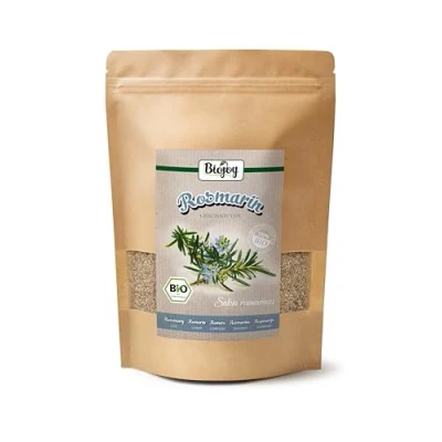 Afbeelding van Biojoy BIO Rozemarijn Kruid (250 g), gedroogde en gesneden Bladeren, ideaal als Thee (Salvia rosmarinus)