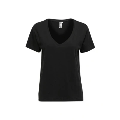 Afbeelding van Desires Dedannon TEE Tshirt basic, Dames, Maat: XS, Black