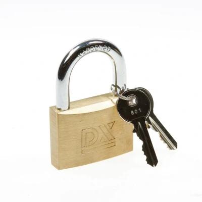 Afbeelding van Dulimex Cilinderhangslot HS 601B KA 60mm sleutelnummer 601 dubbel vergrendeld 0182.400.2601