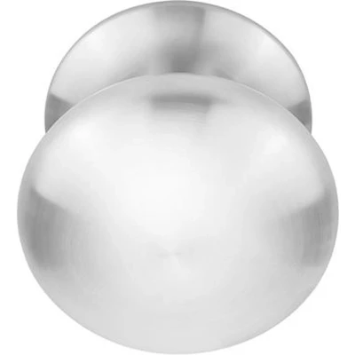Afbeelding van Formani Voordeurknop BASICS LB501V vast op rozet mat zwart