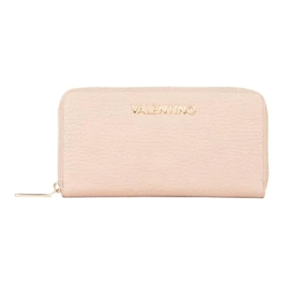 Afbeelding van VALENTINO Portemonnee Blossom Re Zip Around Wallet Beige Lichtbruin