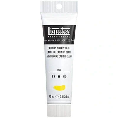 Afbeelding van Liquitex 8870120 Professional Heavy Body acrylverf in kunstenaarskwaliteit met uitstekende lichtechtheid en boterachtige consistentie, 59ml Tube, Cadmium Yellow Light