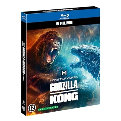 Afbeelding van Godzilla Kong MonsterVerse 5 Films Collection (Blu ray)