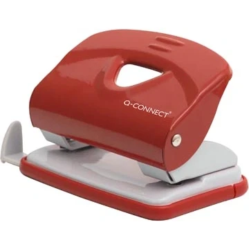 Afbeelding van Q CONNECT Medium Duty perforator Metaal 2 gaats 20 vel Rood