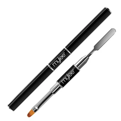 Afbeelding van Mylee Polymer Gel Dual Ended Tool 2 in 1 Borstel &amp; Picker voor UV/LED Nail Art, Nageltips Extensions Builder