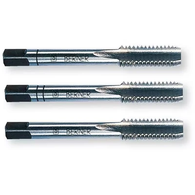 Afbeelding van Berner Handtappenset 3 delig HSS M7