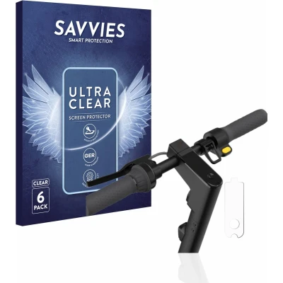 Afbeelding van Savvies (6 Stuks) Schermbeschermer voor Segway Ninebot KickScooter MAX G30 / G30D II Screen Protector Ultra Transparant