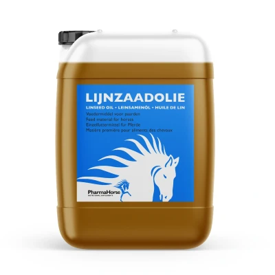 Afbeelding van Lijnzaadolie paard 10 L Paarden Supplementen
