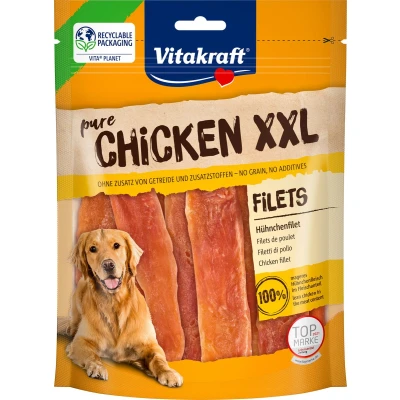 Afbeelding van Vitakraft Chicken XXL Reepjes Kipfilet Hondensnack 6 x 250gr