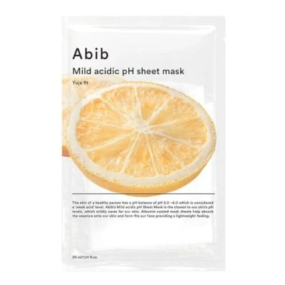 Afbeelding van Abib MILD Acidic PH Sheet MASK YUJA FIT Masker, Maat: 30 ml,