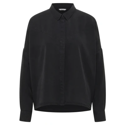 Afbeelding van Mustang Overhemdblouse, Dames, Maat: 36, Schwarz