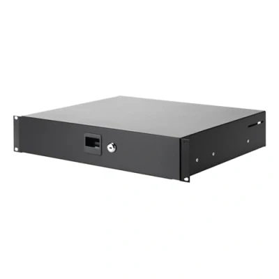Afbeelding van Adam Hall 87402 racklade 2U staal met slot