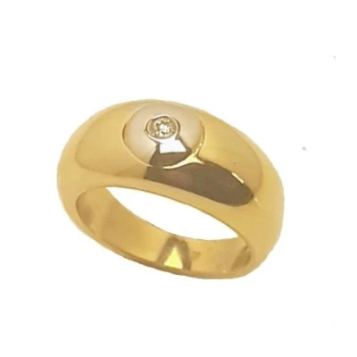 Afbeelding van ring goud briljant Verlinden juwelier