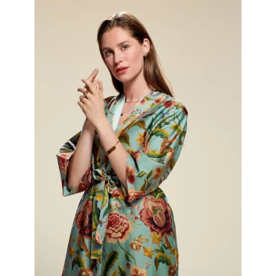 Afbeelding van ESSENZA Juliet Roselina Kimono Surf green S
