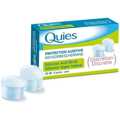 Afbeelding van Quies Silicone Noise Cancelling Gehoorbescherming 3 Paar
