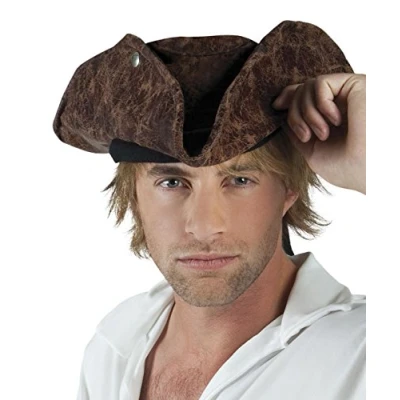 Afbeelding van Boland Hoed Piraat Neptune Bruin 59 Volwassenen Unisex Piraten