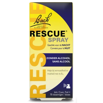 Afbeelding van 2x Bach Rescue Spray Nacht 7 ml