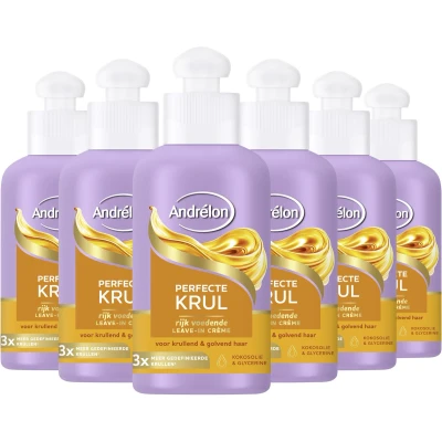 Afbeelding van Andrelon Perfecte Krul rich Leave in cream 200ml​