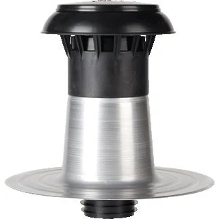 Afbeelding van Anjo Vent alu 3000 ontluchting dubbelw. PP Ø 50 60 mm