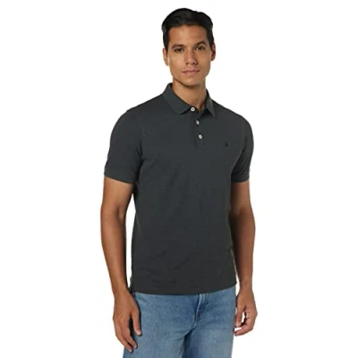 Afbeelding van Jack &amp; Jones Epaulos NOOS Poloshirt, Heren, Maat: XS, Dark grey melange