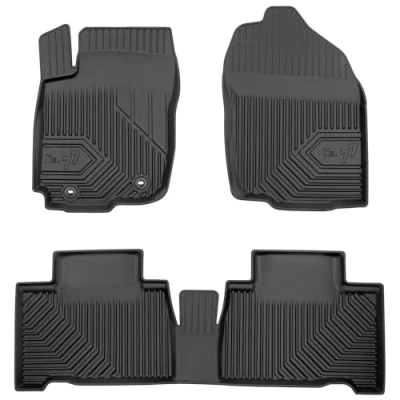 Afbeelding van M MOTOS Auto Vloermatten van rubber voor Toyota RAV4 IV 2015 2019 Verbeter uw reiscomfort met Anti Slip Mat Car No.77 alle weersomstandigheden, bescherming tegen vuil