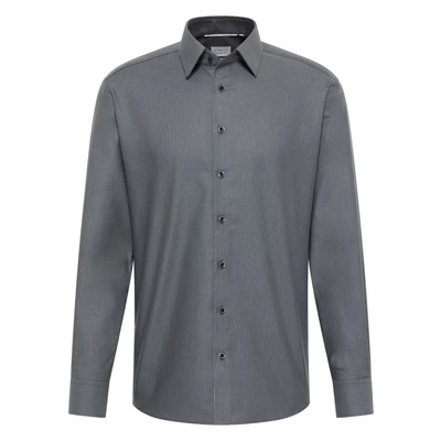 Afbeelding van Eterna Dynamic Modern FIT Overhemd, Heren, Maat: 39, Schwarz