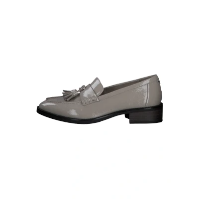 Afbeelding van Tamaris Instappers, Dames, Maat: 36, Taupe patent Hoogwaardig imitatieleer