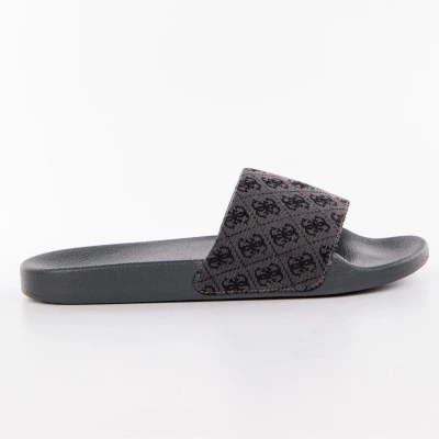 Afbeelding van Guess Tokyo Muiltjes, Heren, Maat: 45, Coal black Textiel