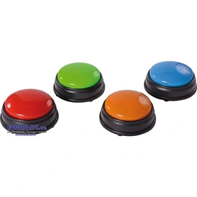 Afbeelding van Zoemer met licht set van 4 stuks