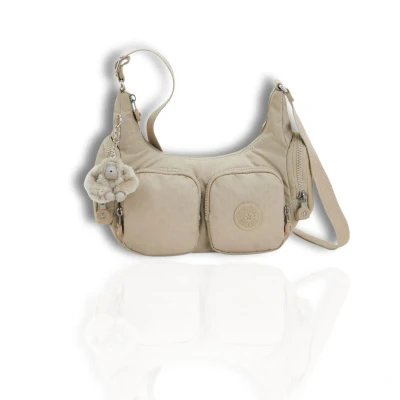 Afbeelding van Kipling Rikka s Kleine crossover tas Beige Embossed