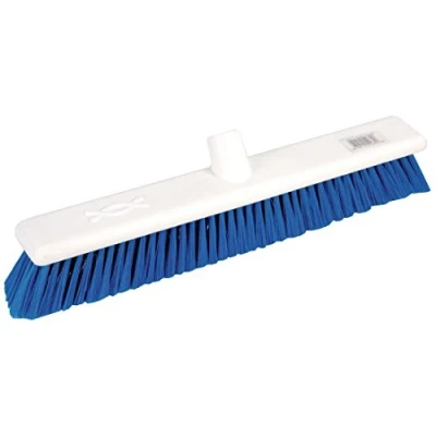Afbeelding van Jantex Hygiene zachte bezem 45cm blauw