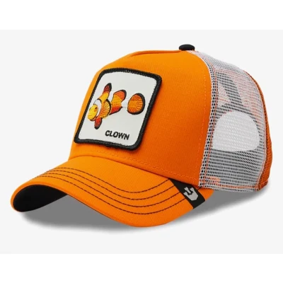 Afbeelding van Goorin Bros Trucker Clown Pet, Heren, Maat: One Size, Orange
