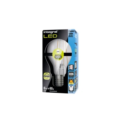 Afbeelding van Ledlamp Integral E27 2700K warm wit 603W 806lumen