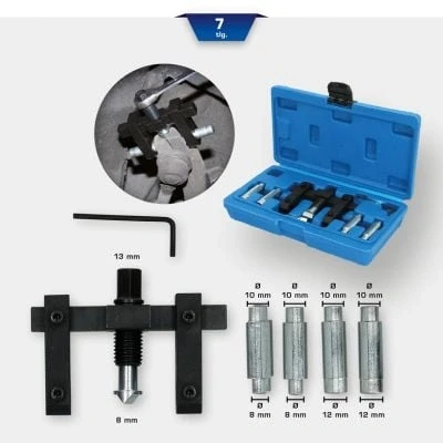Afbeelding van BRILLIANT TOOLS BT661300 Klem en spreidgereedschapset, 7 dlg [Powered by KS TOOLS]