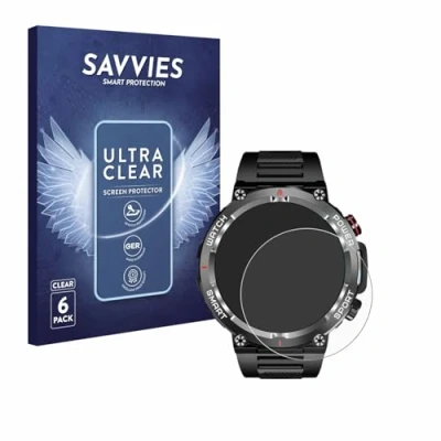 Afbeelding van Savvies Screenprotector voor Blackview W50 1.39&quot; Folie Beschermfolie transparant (6 Stuks)
