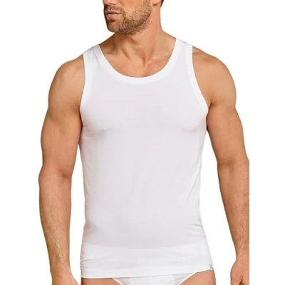 Afbeelding van Schiesser Long Life Soft Sleeveless Shirt Wit Medium Heren