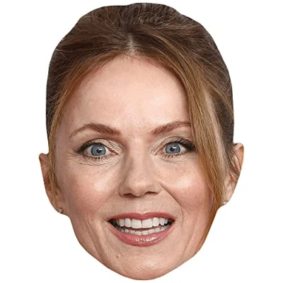 Afbeelding van Geri Halliwell (Hair Up) Masker van beroemdheden
