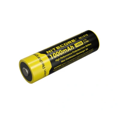 Afbeelding van Nitecore NL1410 Oplaadbare 14500 Li Ion batterij 1000mAh